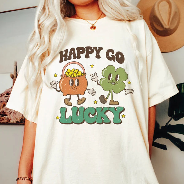 Happy Go Lucky Tee