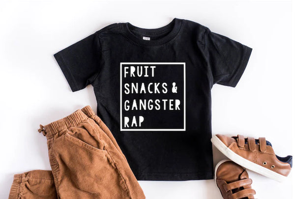 Fruit Snacks & Gangster Rap Tee